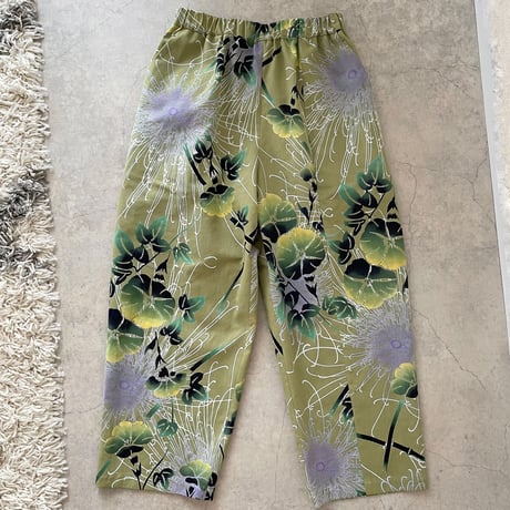 『鈴：SUZU』Cocoon pants (cotton)