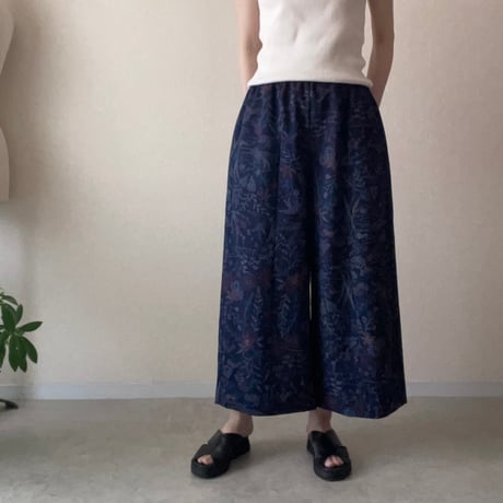 『Tsumugi x Shibori Tops』『MICHI:Wide Pants』for Ms.