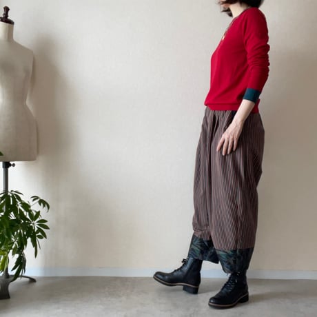 『千景：CHIKAGE』Cocoon pants