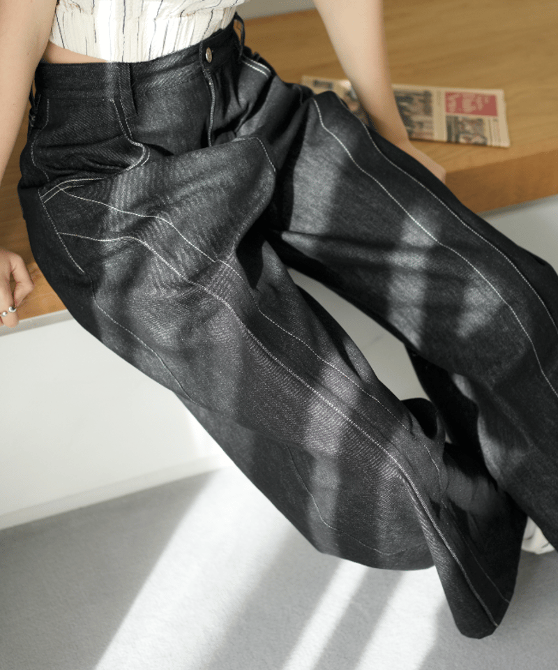 あかりんご　36 AOD Original Curve Line Denim | anotherordinaryday