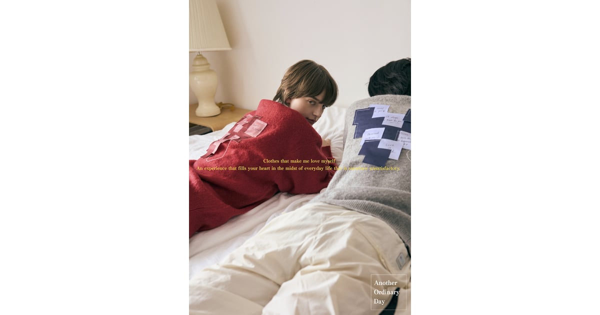 Another Ordinary Day ポストイットニット ユニセックス Another Ordinary Day ポストイットニット ユニセックス