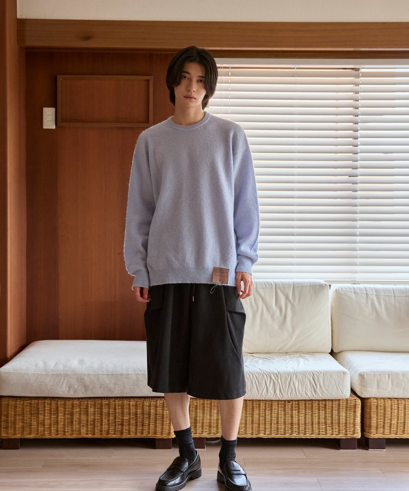 post-it mohair knit 【dusty blue】 | anotherordin