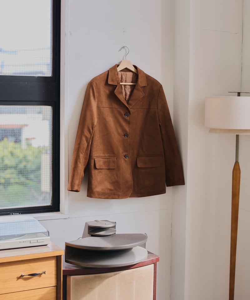 Suede Quilting Jacket coat | anotherordinaryday