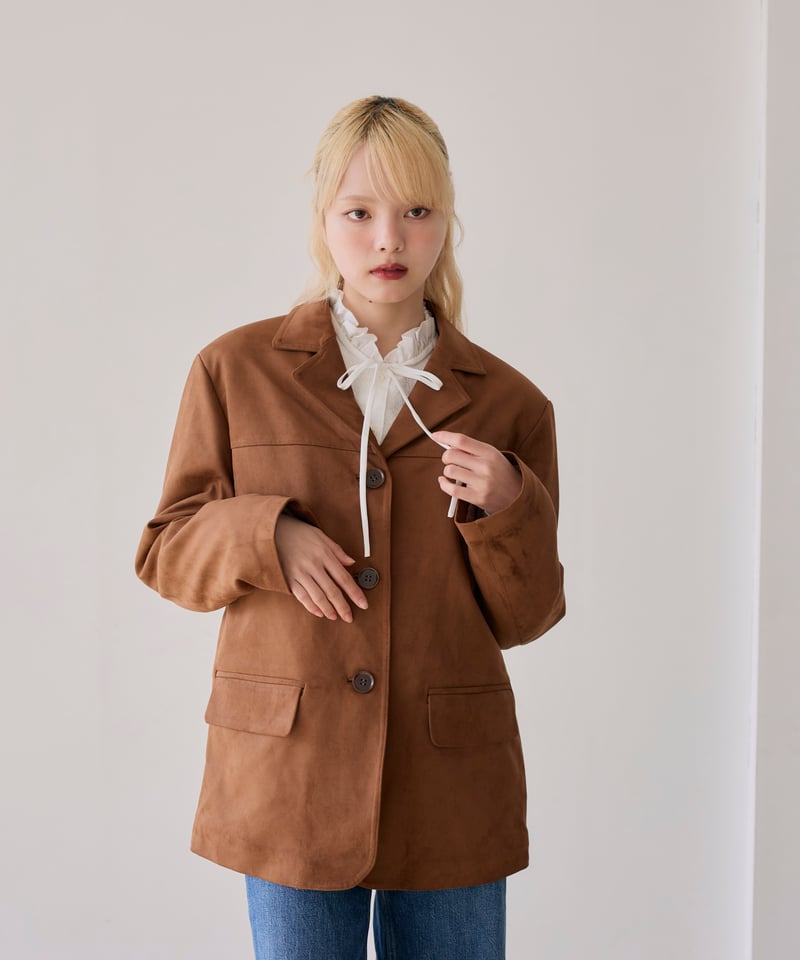 Suede Quilting Jacket coat | anotherordinaryday