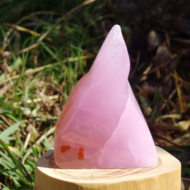 ピンクアラゴナイト（大サイズ/スタンド） | Crystal Light