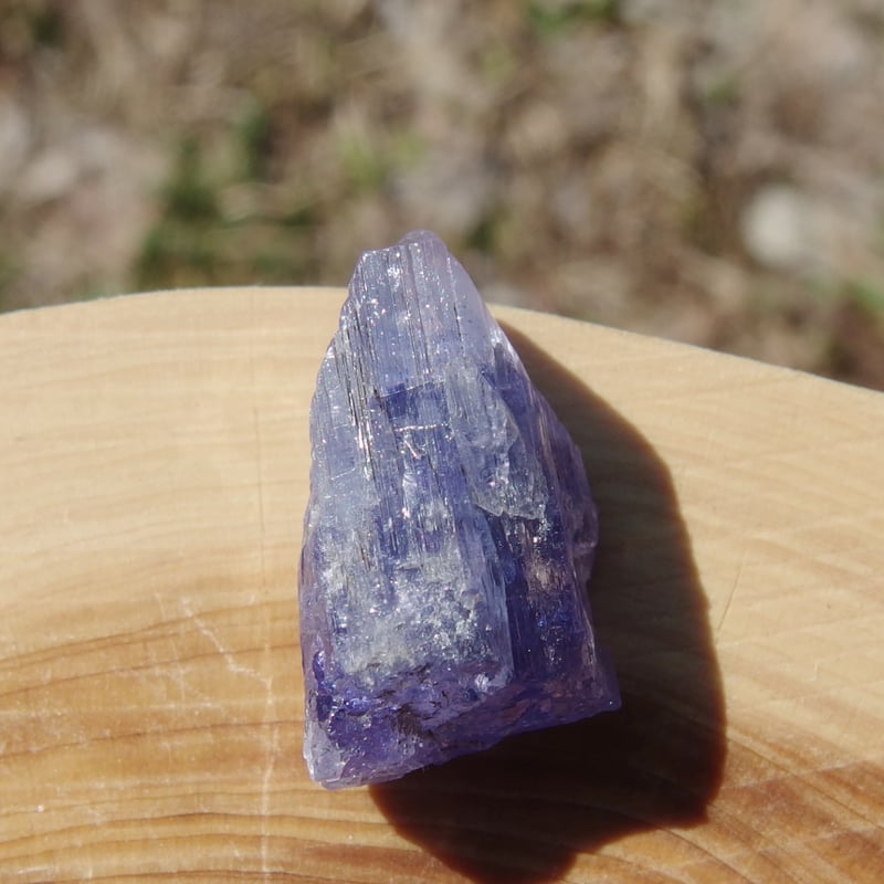 天然非加熱 タンザナイト＆クォーツ 原石 非加熱タンザナイト原石【特典付き】 | Crystal Light