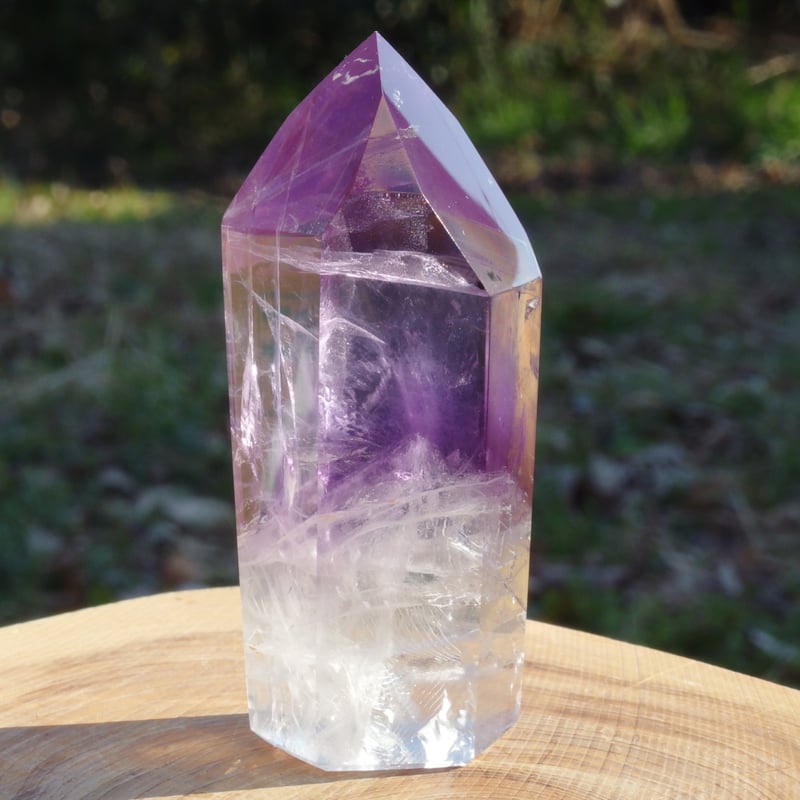 アメジスト（ロマネサイト内包/虹入り） | Crystal Light