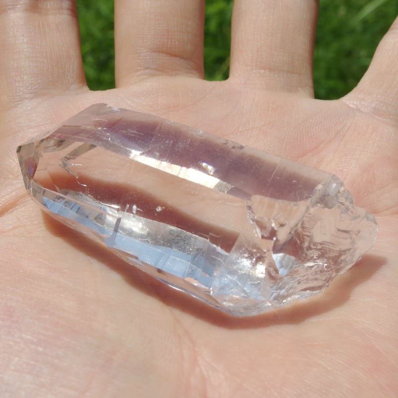 激レア！モンドクォーツ　ルチル入り！触像モンドクォーツ　クローライト入り モンドクォーツ | Crystal Light