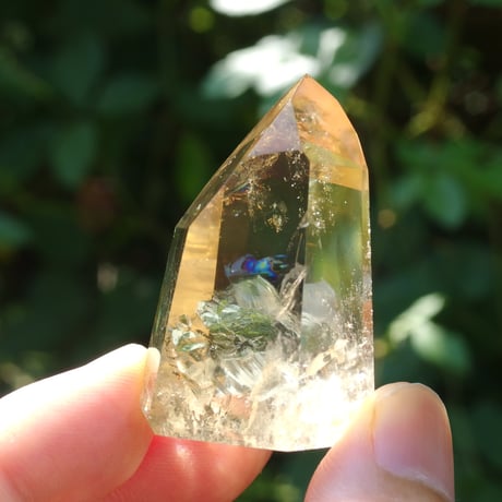 天然シトリン（チャネリング、虹入り）【特典付き】