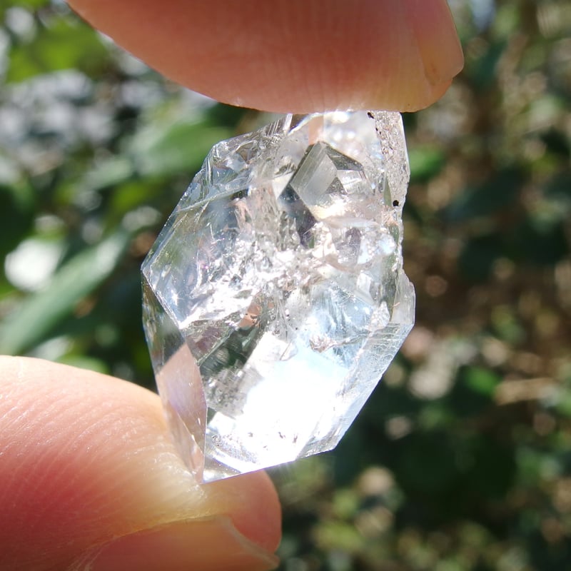 夢の実現　ハーキマーダイヤモンド原石　207g　大きなイシス　新品未使用 ハーキマーダイヤモンド原石No.4 《小粒/クリア/レア！》1.3g