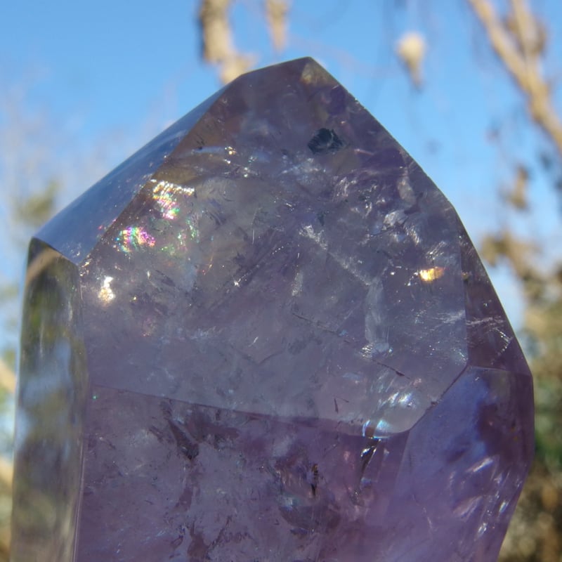 パウエライト・アメジスト（虹入り） | Crystal Light