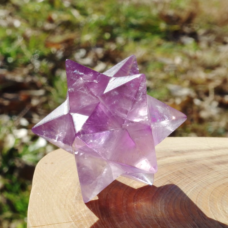 アメジストのアステロイド（虹入り）【特典付き】 | Crystal Light