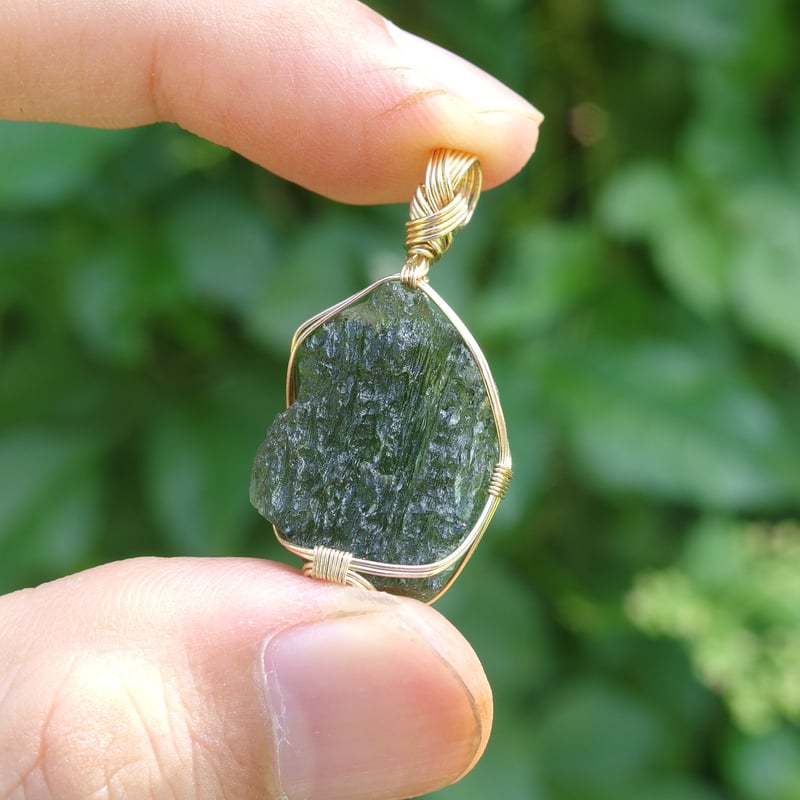 モルダバイト（ペンダントトップ） | Crystal Light