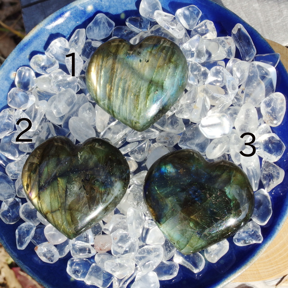 ラブラドライト（ハート） | Crystal Light