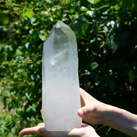 (特大サイズ) レムリアンクリスタル（トランスミッター、虹入り）【特典付き】