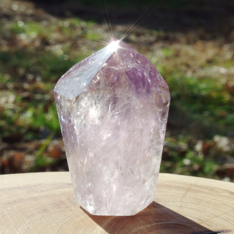 パウエライト・アメジスト（虹入り） | Crystal Light