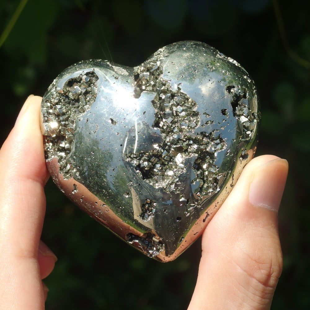 ペルー産・パイライト・ハート型♡ ペルー産・パイライト・ハート型♡ 【公式通販】