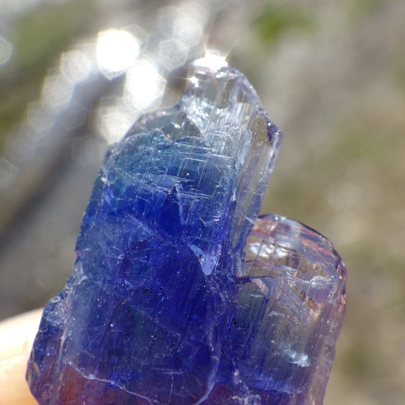 非加熱タンザナイト原石（虹入り）【特典付き】 | Crystal Light