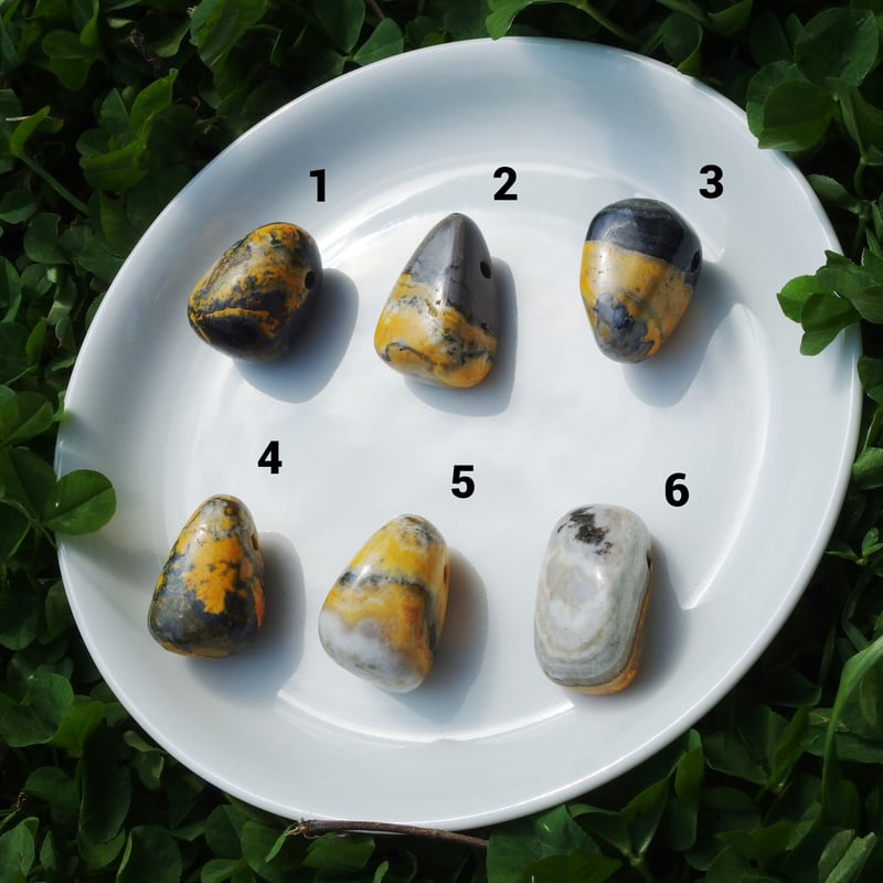 バンブルビージャスパー（ペンダントトップ） | Crystal Light