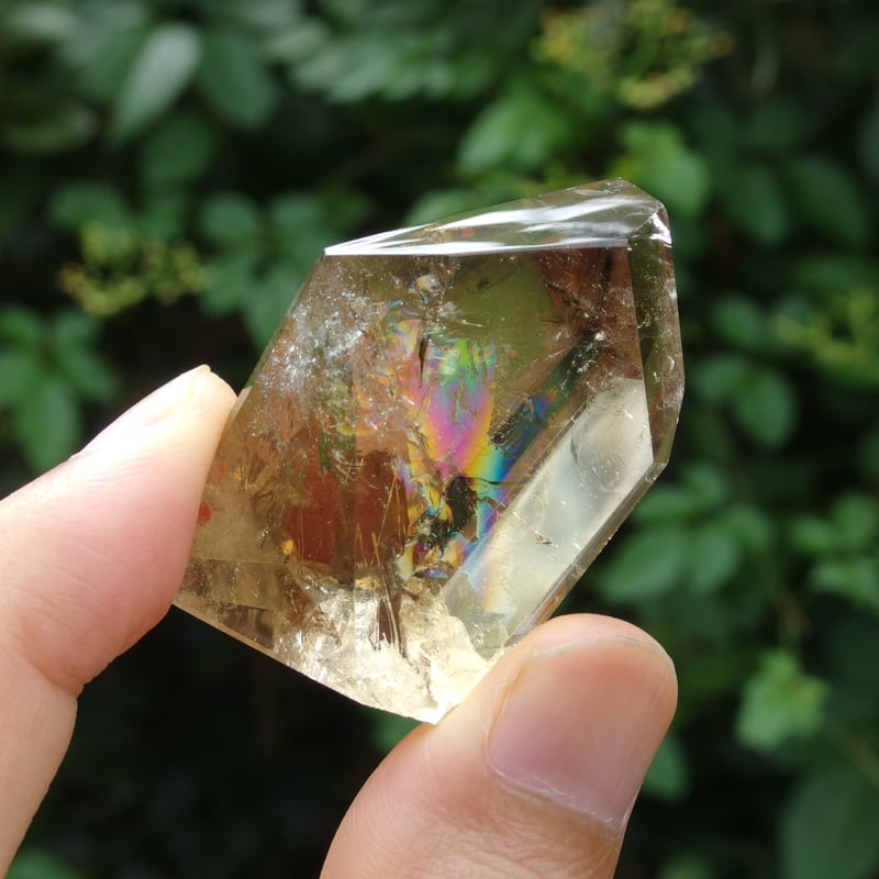 天然シトリン（虹入り）【特典付き】 | Crystal Light