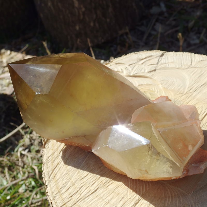 ピンクシトリン（虹入り、セルフヒールド）【特典付き】 | Crystal Light