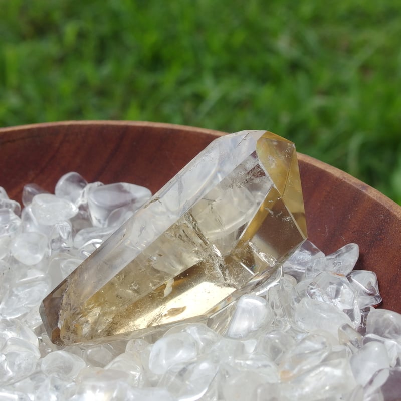 天然シトリン（虹入り）【特典付き】 | Crystal Light