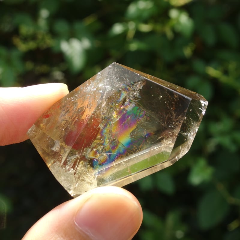 天然シトリン（虹入り）【特典付き】 | Crystal Light