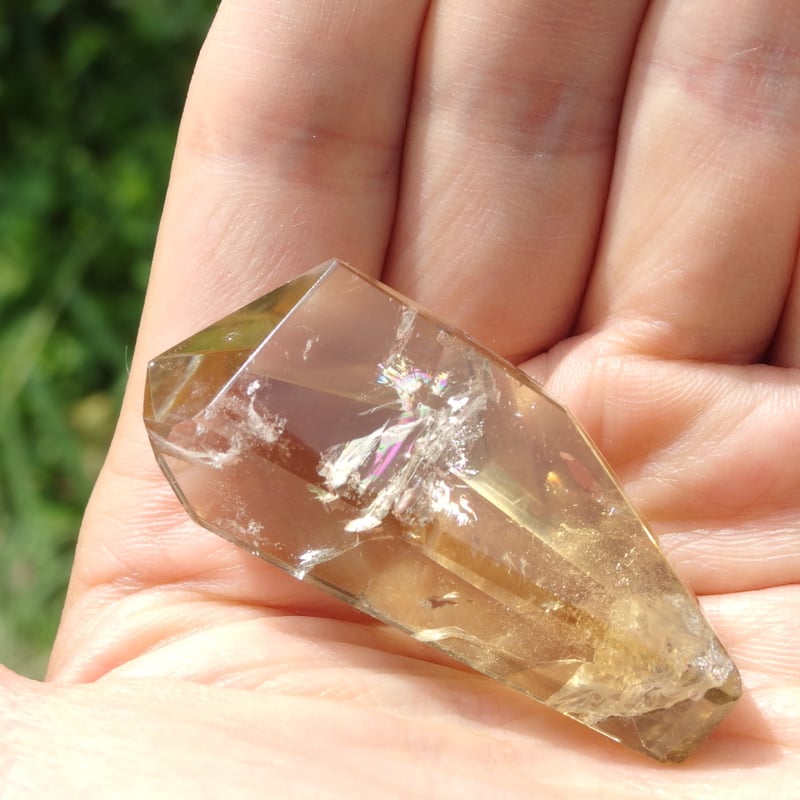 はち✨天然虹ギラギラシトリン✨ はち様専用✨天然虹ギラギラシトリン✨