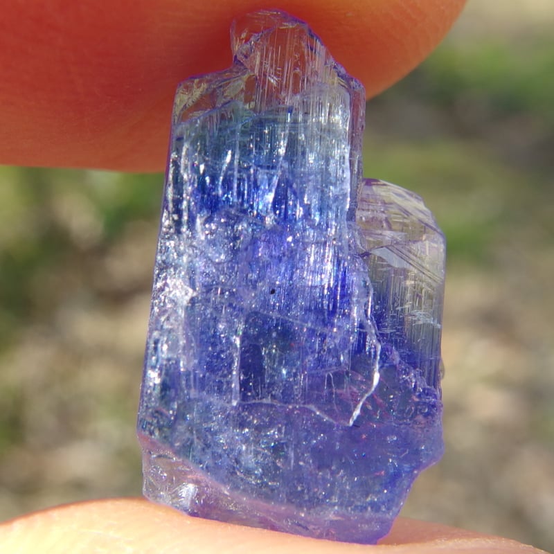 非加熱タンザナイト原石（虹入り）【特典付き】 | Crystal Light