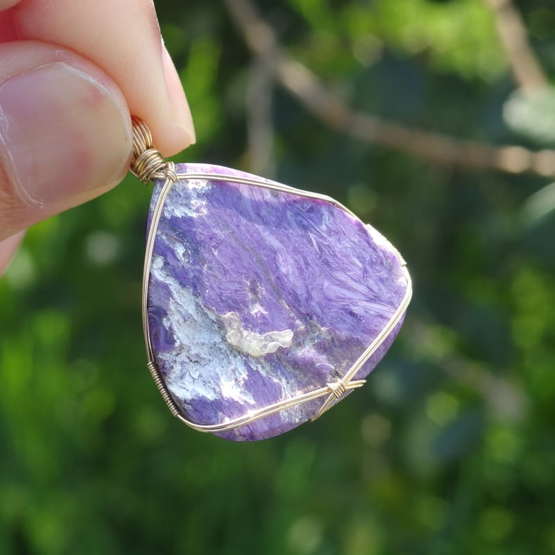 チャロアイト（ペンダントトップ） | Crystal Light