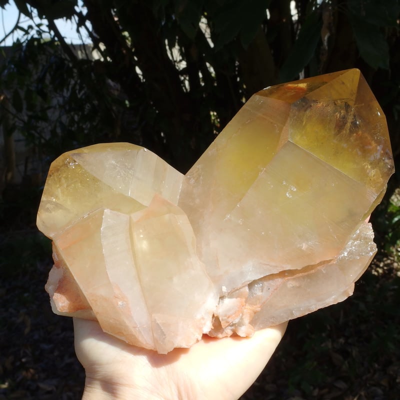 ピンクシトリン（虹入り、セルフヒールド）【特典付き】 | Crystal Light