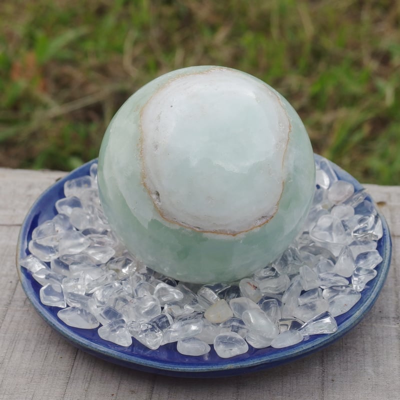 最高品質　ブルーカリビアンカルサイト　スフィア　7.1センチ 最高品質 ブルーカリビアンカルサイト スフィア 最高品質 ブルー