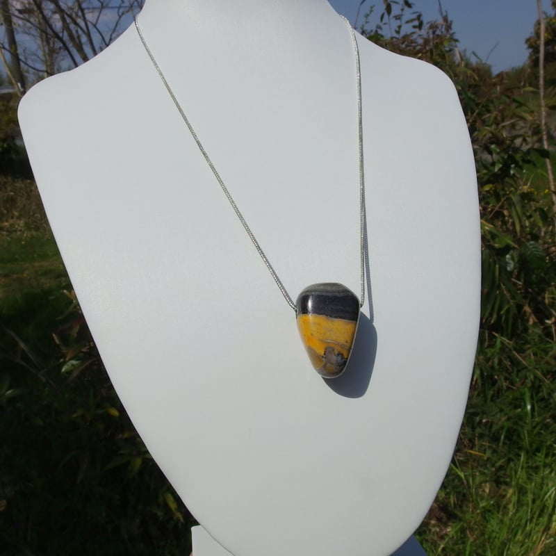 バンブルビージャスパー（ペンダントトップ） | Crystal Light