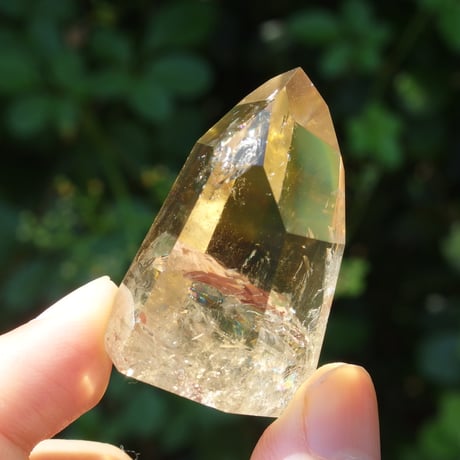 天然シトリン（チャネリング、虹入り）【特典付き】