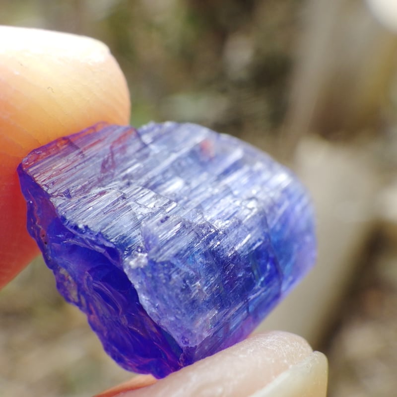 非加熱タンザナイト原石(虹入り)【特典付き】 | Crystal Light 非加熱タンザナイト原石(虹入り)【特典付き】 | Crystal Light