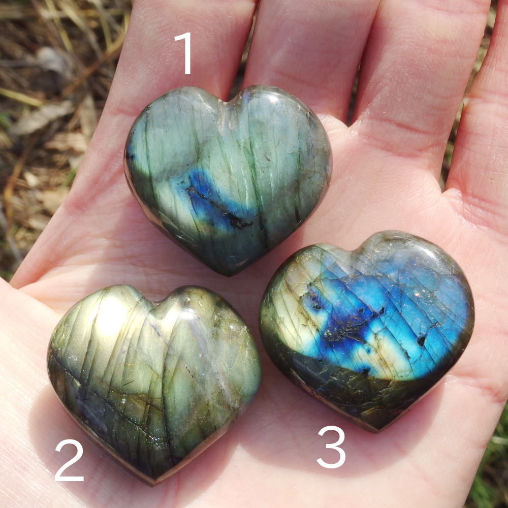 ラブラドライト（ハート） | Crystal Light