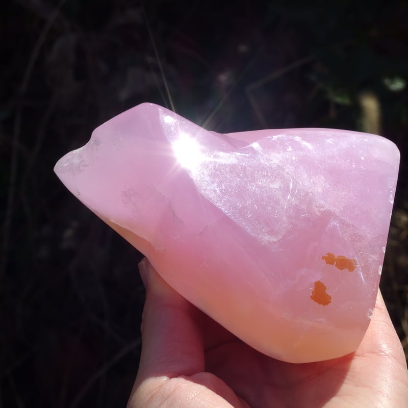 ピンクアラゴナイト（大サイズ/スタンド） | Crystal Light