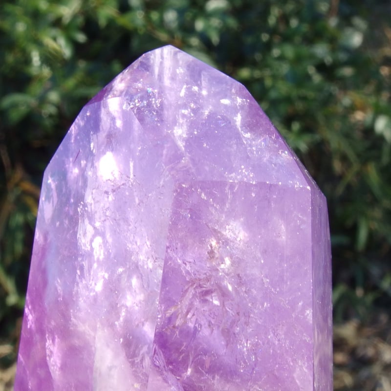アメジスト タワー 虹入り 超美品‼️パワーストーン天然石286 アメジスト タワー 虹入り 超美品‼️パワーストーン天然石286 【公式通販】