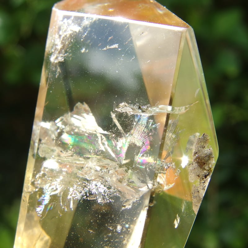 天然シトリン（虹入り）【特典付き】 | Crystal Light