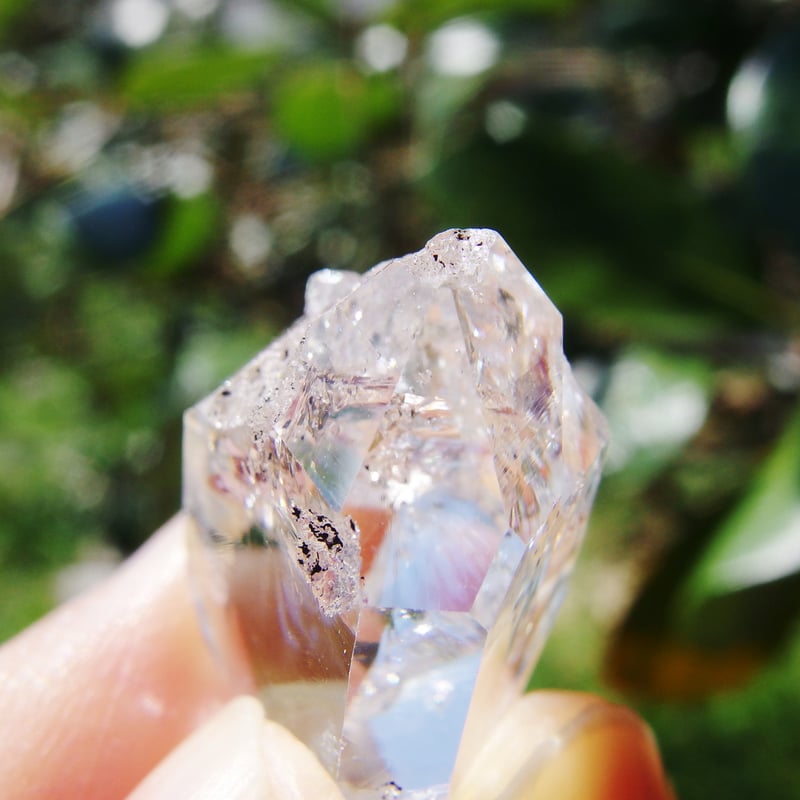 ハーキマーダイヤモンド（フューチャータイムリンク、イシス、虹入り