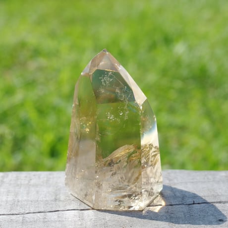 天然シトリン（チャネリング、虹入り）【特典付き】