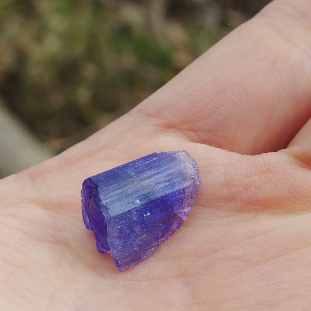 非加熱タンザナイト原石（虹入り）【特典付き】 | Crystal Light