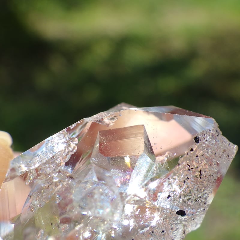 夢の実現 ハーキマーダイヤモンド原石 207g 大きなイシス 新品未使用