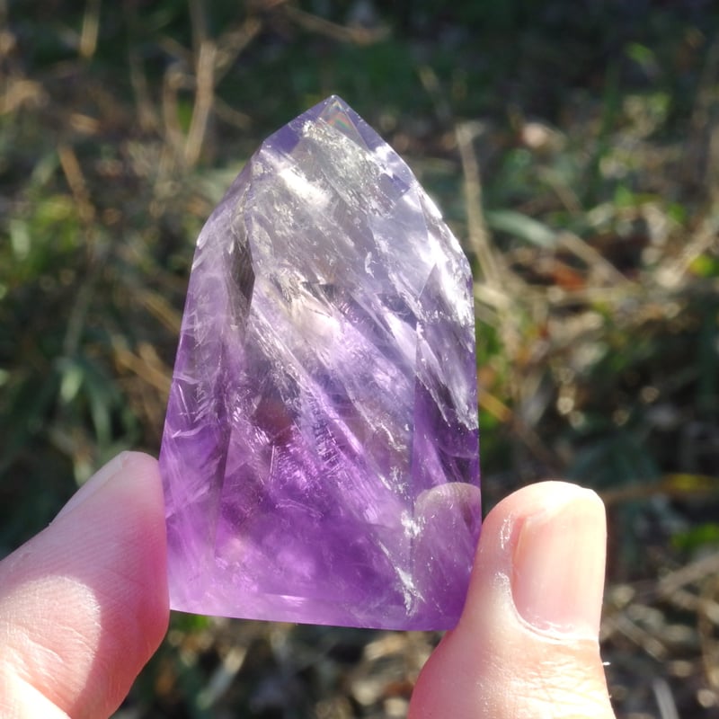 アメジストタワー ファントム アメジスト タワー・ブラジル産【1点物、送料無料、11.2cm