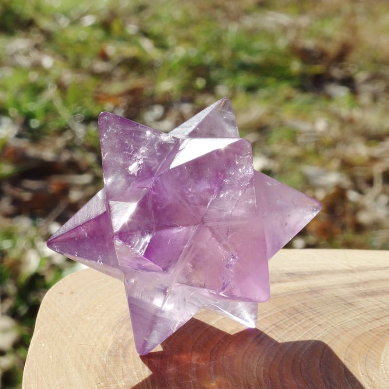 アメジストハート♡虹入りNo.1766 アメジストハート♡虹入りNo.1766