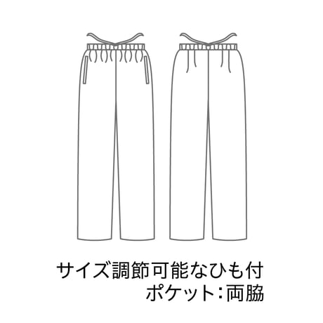 パンツ　レディス　チャコールブラック（UM701-BK）