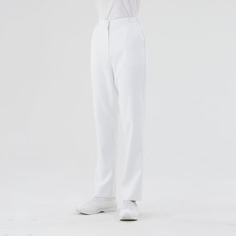 パンツ　レディス　白（73-2261 ）