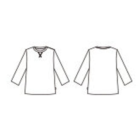 シャツ　長袖 ベージュ（OV2501-3）