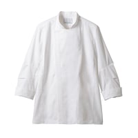 コックコート　長袖　白（6-1121）