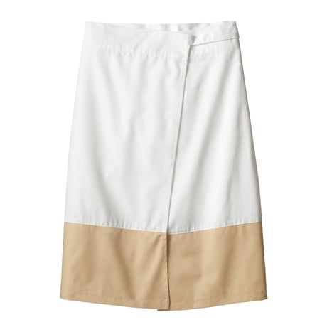サロンエプロン　 ブラウン/ベージュ（BW9504-73）